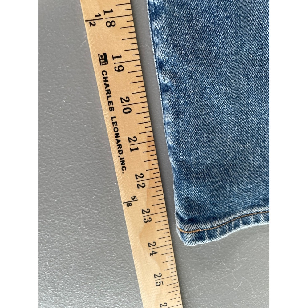 Madewell The Petite Jules Slim Straight Leg Jean 28 Petite Blue Denim NY555 - Picture 11 of 12